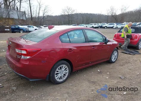 2017 Subaru Impreza 2.0I Premium z USA, uszkodzony, nr VIN 4S3GKAD69H3626850